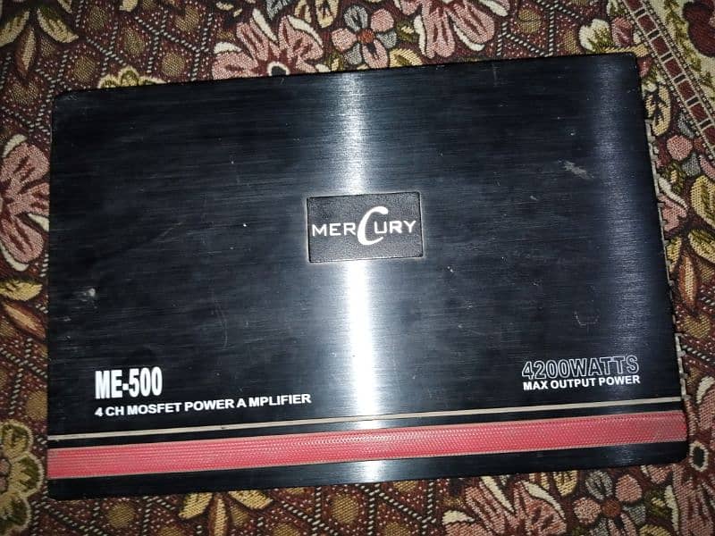 Mercury car amplifier Me-500 0