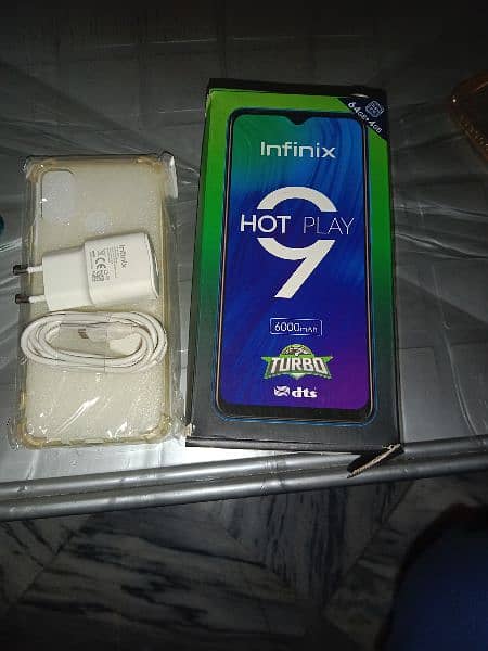 10/9 condition infinix hot 9 play 3