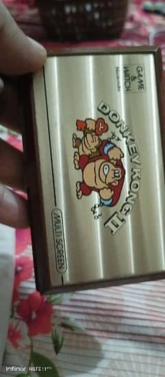 Donkey Kong Nintendo Game and watch