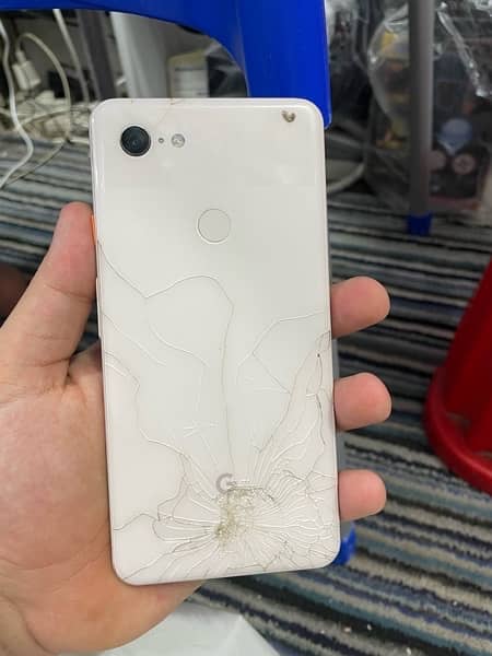 Google pixel 3xl 9/10 condition only back crush urgent sale 5