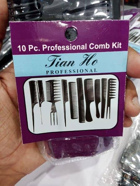 professional salon hair comb set pack of 10 3