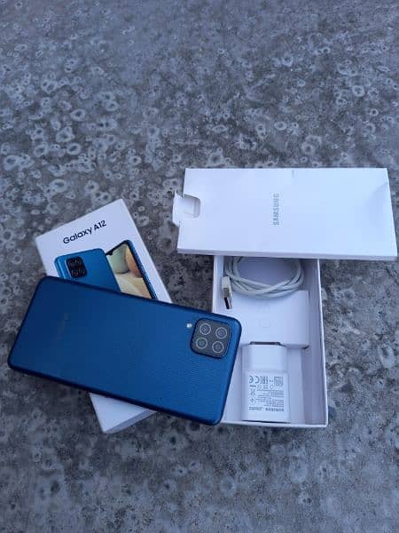 Samsung A12 Full Box Pta Approved 0