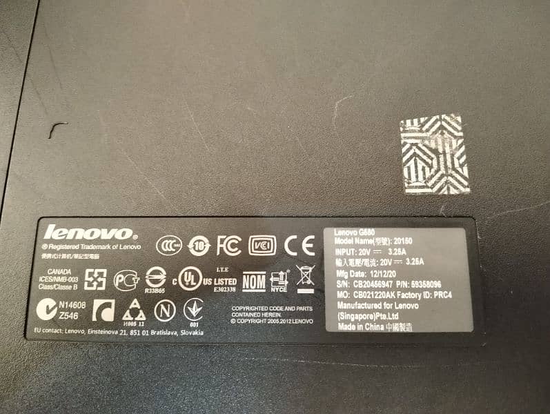 Lenovo G580 urgent sale core i3 2