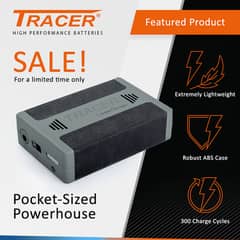 Tracer 12V 4Ah Lithium Polymer Battery Pack