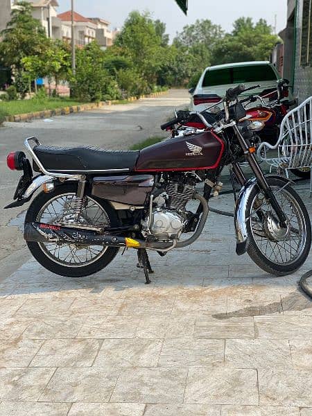 Honda CG 125 Self start 6