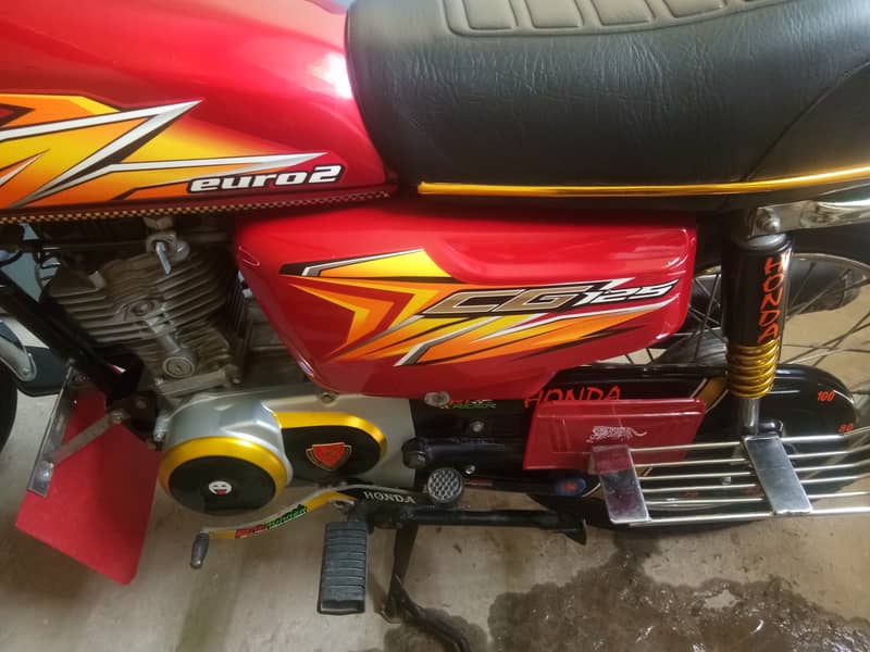 Honda 125 2021 lush condition rabta no 03466389064 1