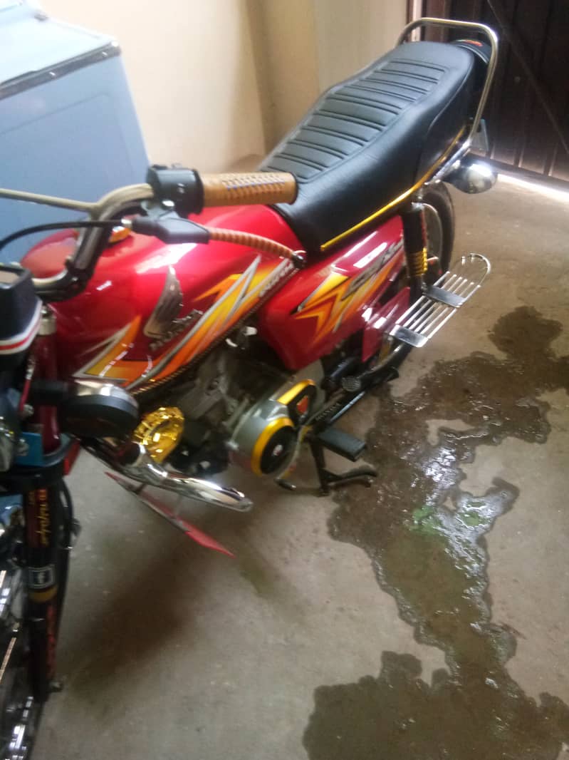 Honda 125 2021 lush condition rabta no 03466389064 9