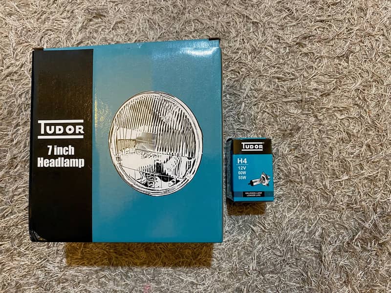 BRAND NEW TUDOR 7'' HEADLAMPS FOR VINTAGE/CLASSIC CARS 3