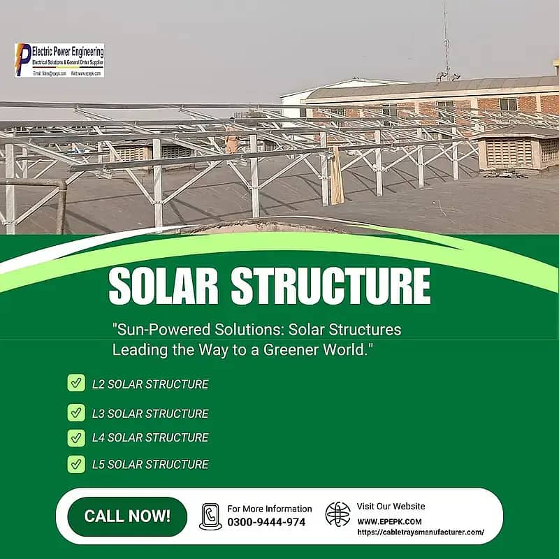 Solar Stands | Solar Structuer | L2 L3 L4 Solar stands | Industrial 6