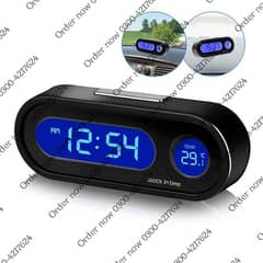 Car Digital Clock Mini Electronic Watch Automotive Dashboard Tim