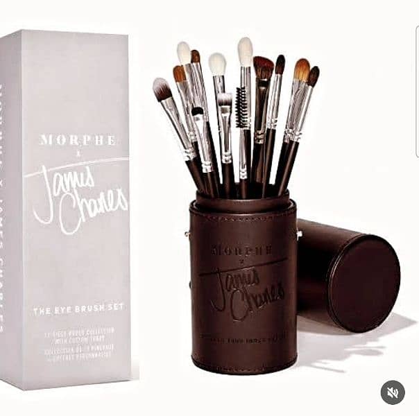 MORPHE X JAMES CHARLES. THE LIMITED EDITION EYE BRUSH SET. 0