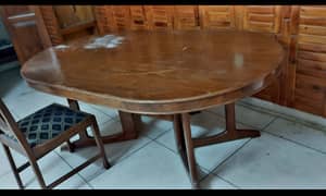 Dining Table pure wood & best condition  کھانے کا میز