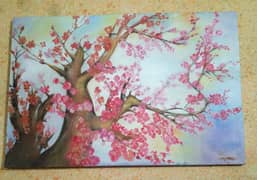 beautiful blossom tree painting