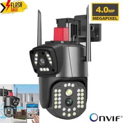 Security Camera , CCTV Camera , PTZ Wifi Outdoor Wireless Dual Lens