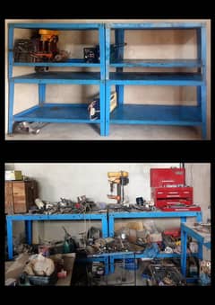 professional garage equipment developed in Italy