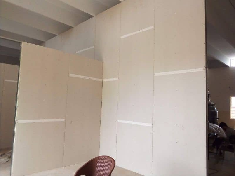 Gypsum Board Partition 3