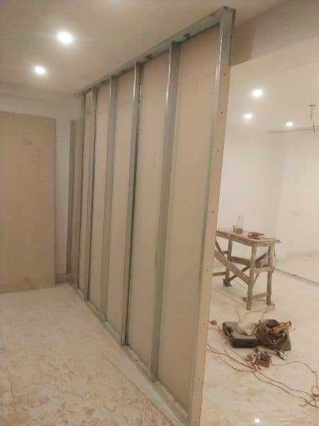 GYPSUM BOARD PARTITION 1