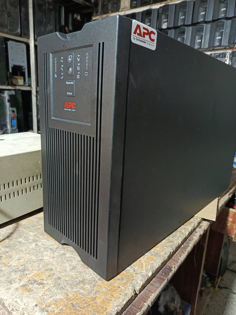 apc smart ups 5000va pure sine wave ups long backup model 0