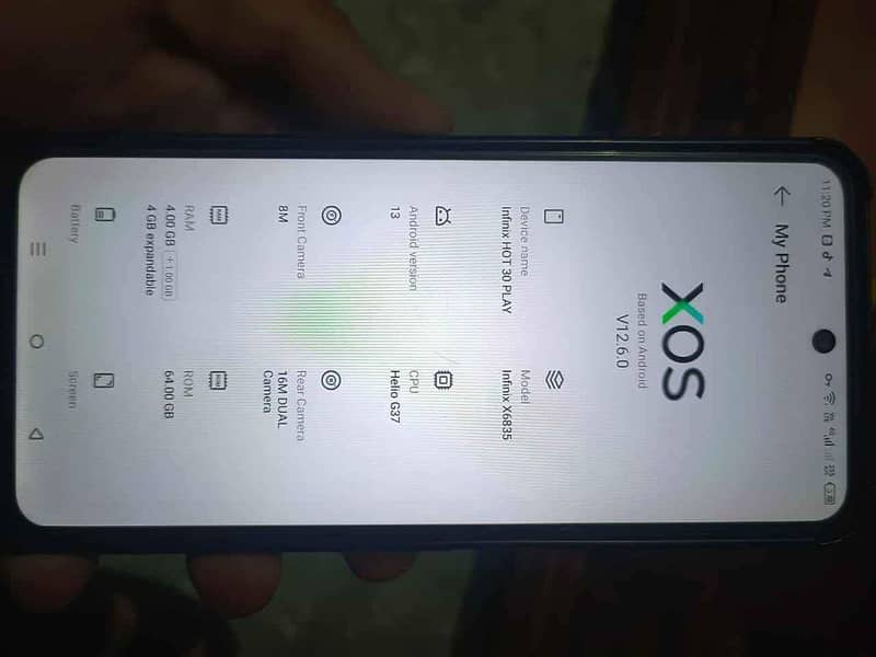 Infinix Hot 30 Play urgent for sale. 1