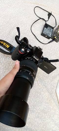 Nikon Camera with 70 300mm lenz