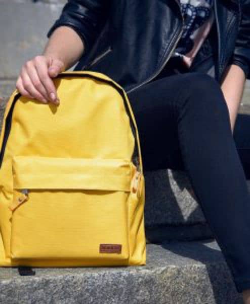 City backpack model: yellow 1