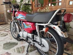 Honda 125 home used zero condition