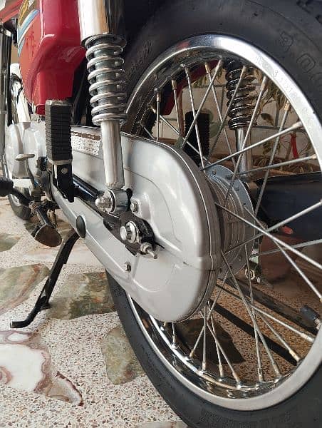 Honda 125 home used zero condition 2