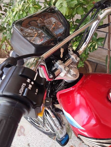 Honda 125 home used zero condition 7