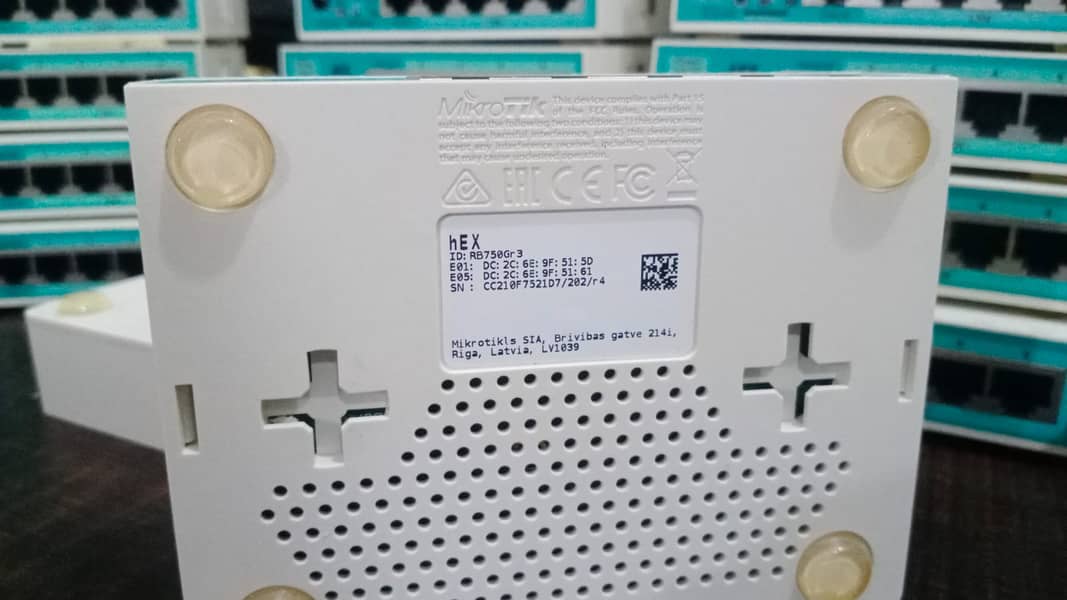 MikroTik RouterBoard | RB750 | Gr3 | hEX Router | RouterOS L4 (Used) 3