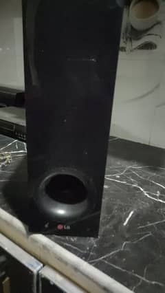 1 LG woofer and 1 Panasonic