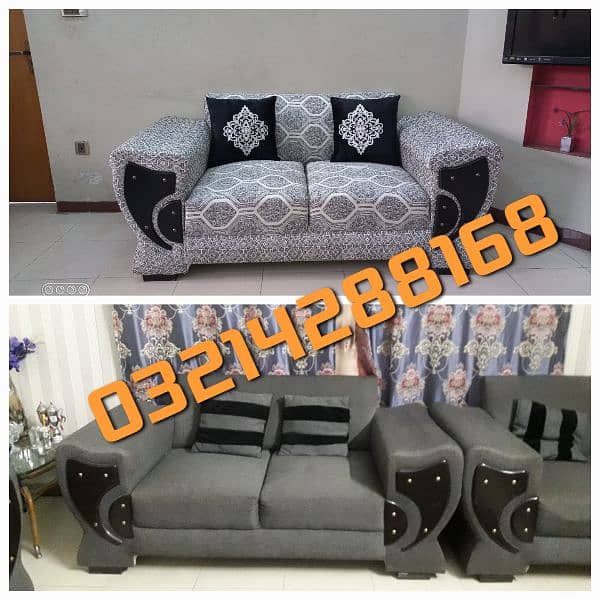 Sofa Poshish / Sofa Repair/ Fabric change / L Shape Sofa / Bed poshish 12