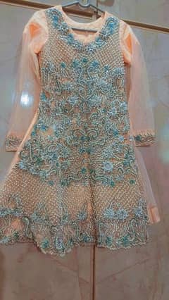 full heavy embroidered dress