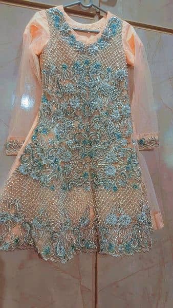 full heavy embroidered dress 0