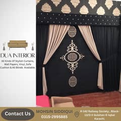 curtain| office curtain | luxury curtain | Curtains Service In Karachi