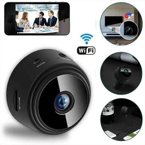 Wifi Mini Camera 1280P Black 8