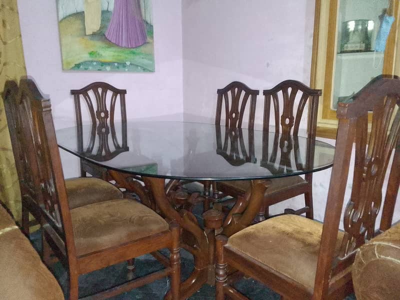 Six seater pure chinuoti dining table 0