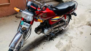 Honda CD 70 Rawalpindi register