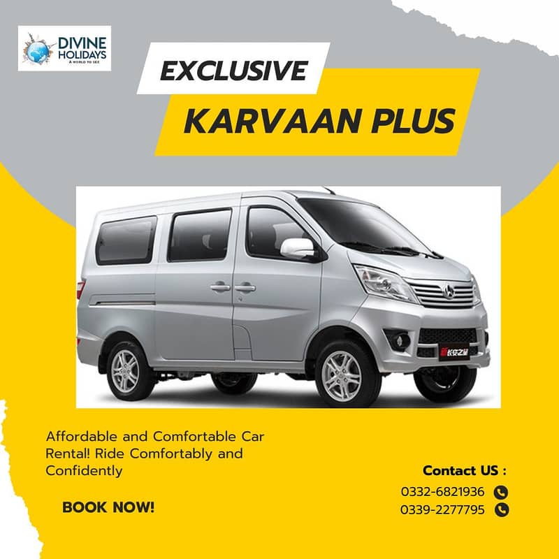 Changan Karvaan 2024 Plus: Premium Rental Service in Karachi 1