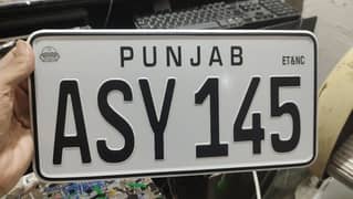 Embossed genuine A+New Number Plate Maker 03009475634