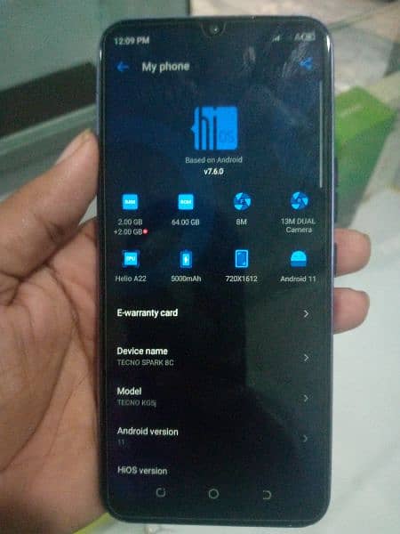 Tecno spark 8c only front camera not working Baki All ok 1