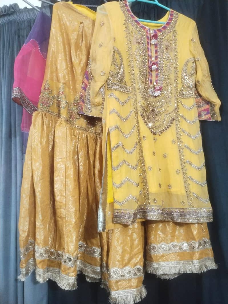 Mehndi Dress / mehndi / Mehndi dress for sale / wedding dress for sale 4