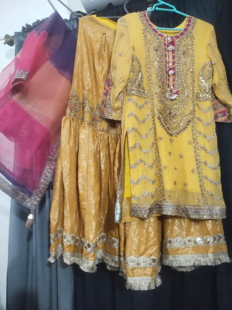 Mehndi Dress / mehndi / Mehndi dress for sale / wedding dress for sale 6