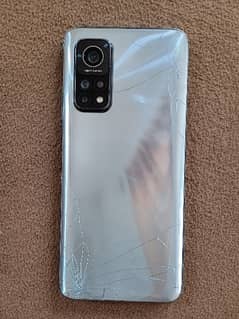 Mi10tpro256gb non pta back glass crack front glass crack /display line