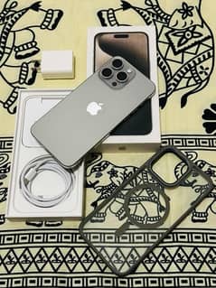 IPhone 15 pro max 256gb HK model natural titanium