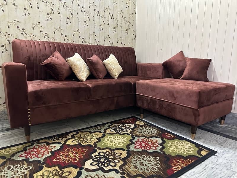 Sofa set Dark Brown 1