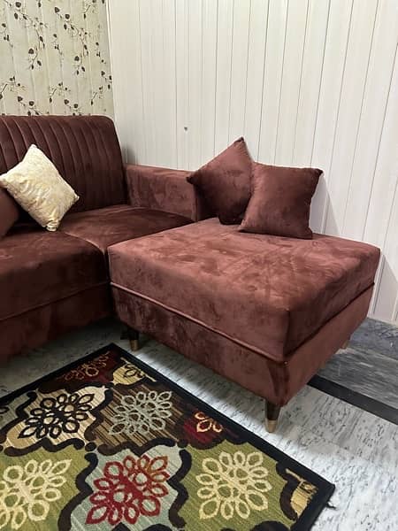 Sofa set Dark Brown 2