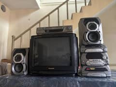 Nostalgic 90s TV and Sound system