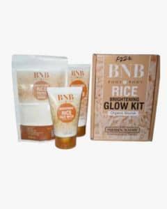 rice Whitening and glowing facial kit