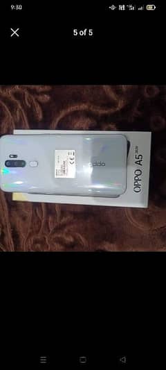 Oppo a5 2020 mobile are box hai condition 10/10 hai 4 GB 128 memory ha