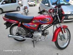 Bike united 100 cc  good condition 2024 islamabd . . .